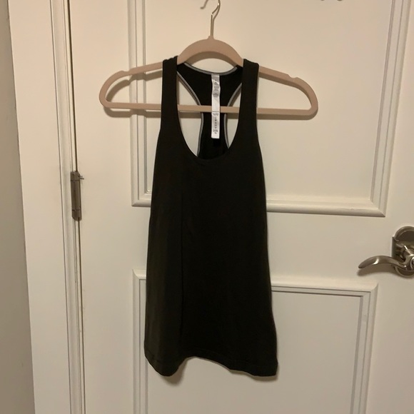 Dark sage lululemon tank - Picture 1 of 3
